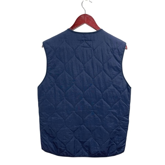 Joe Fresh Navy Onion Quilted Field Vest Size S (unisex) - Picture 3 of 5